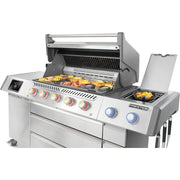 Napoleon Prestige PRO 665 Elite 77" 5 Main Burners Freestanding Natural Gas Grill With Smart Technology & Electric Smoker Box