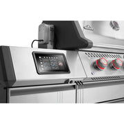 Napoleon Prestige PRO 665 Elite 77" 5 Main Burners Freestanding Natural Gas Grill With Smart Technology & Electric Smoker Box