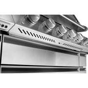 Napoleon Prestige PRO 665 Elite 77" 5 Main Burners Freestanding Natural Gas Grill With Smart Technology & Electric Smoker Box