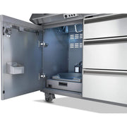 Napoleon Prestige PRO 665 Elite 77" 5 Main Burners Freestanding Natural Gas Grill With Smart Technology & Electric Smoker Box