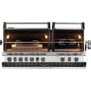 Napoleon Prestige PRO 825 56" Built-in Natural Gas Grill With Infrared Bottom and Rear Burners - View 2