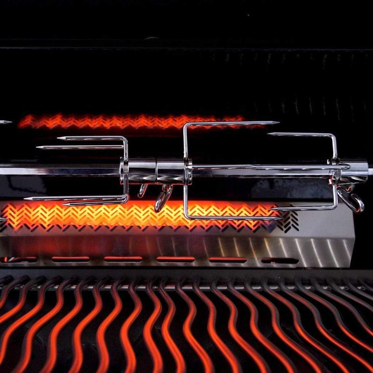Napoleon Prestige PRO 825 56" Built-in Natural Gas Grill With Infrared Bottom and Rear Burners - View 5