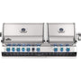 Napoleon Prestige PRO 825 56" Built-in Natural Gas Grill With Infrared Bottom and Rear Burners