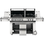 Napoleon Prestige PRO 825 94" Freestanding Natural Gas Grill With Power Side Burner, Infrared Rear & Bottom Burners - View 3