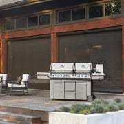Napoleon Prestige PRO 825 94" Freestanding Natural Gas Grill With Power Side Burner, Infrared Rear & Bottom Burners - View 6