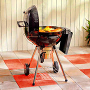 Sns Grills 22" Black Slow 'N Sear Kettle Charcoal Grill w/ Side Shelf - View 17