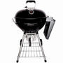 Sns Grills 22" Black Slow 'N Sear Kettle Charcoal Grill w/ Side Shelf
