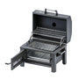 Sunstone StarBBQ 24" Charcoal Griller Base w/Smoker Hood & ExGrate Rim Insert Cooking Grate
