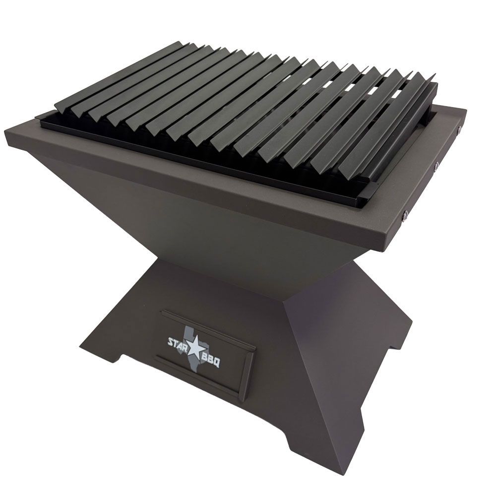 Sunstone StarBBQ 24" Smokeless Fire-Pit Base With Base Rim & the Raised Searing Grid