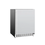 TrueFlame 24" 5.1 Cu. Ft. Outdoor Rated Refrigerator With Stainless Steel Reversible Door