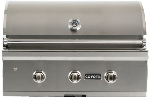 Coyote C-Series 34-Inch 3-Burner Built-In Gas Grill (C1C34) - View 1