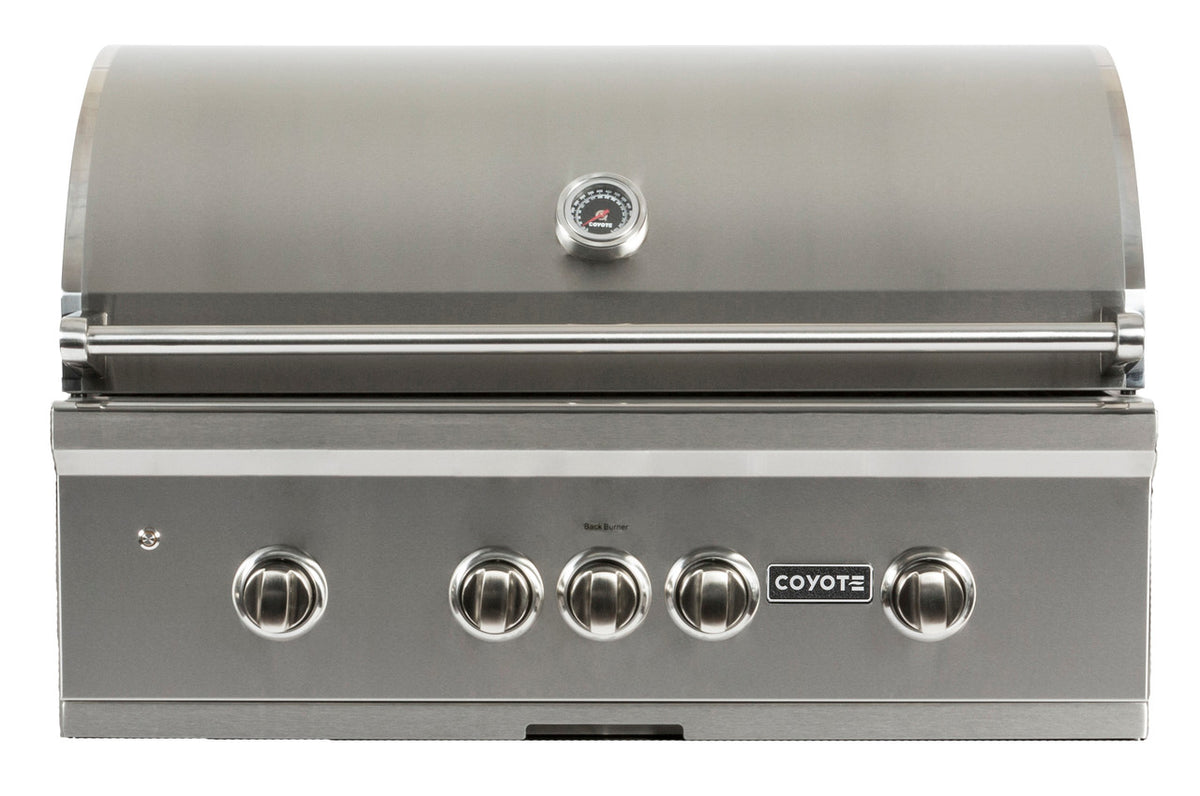 Coyote S-Series 36-Inch Built-In Gas BBQ Grill - View 1